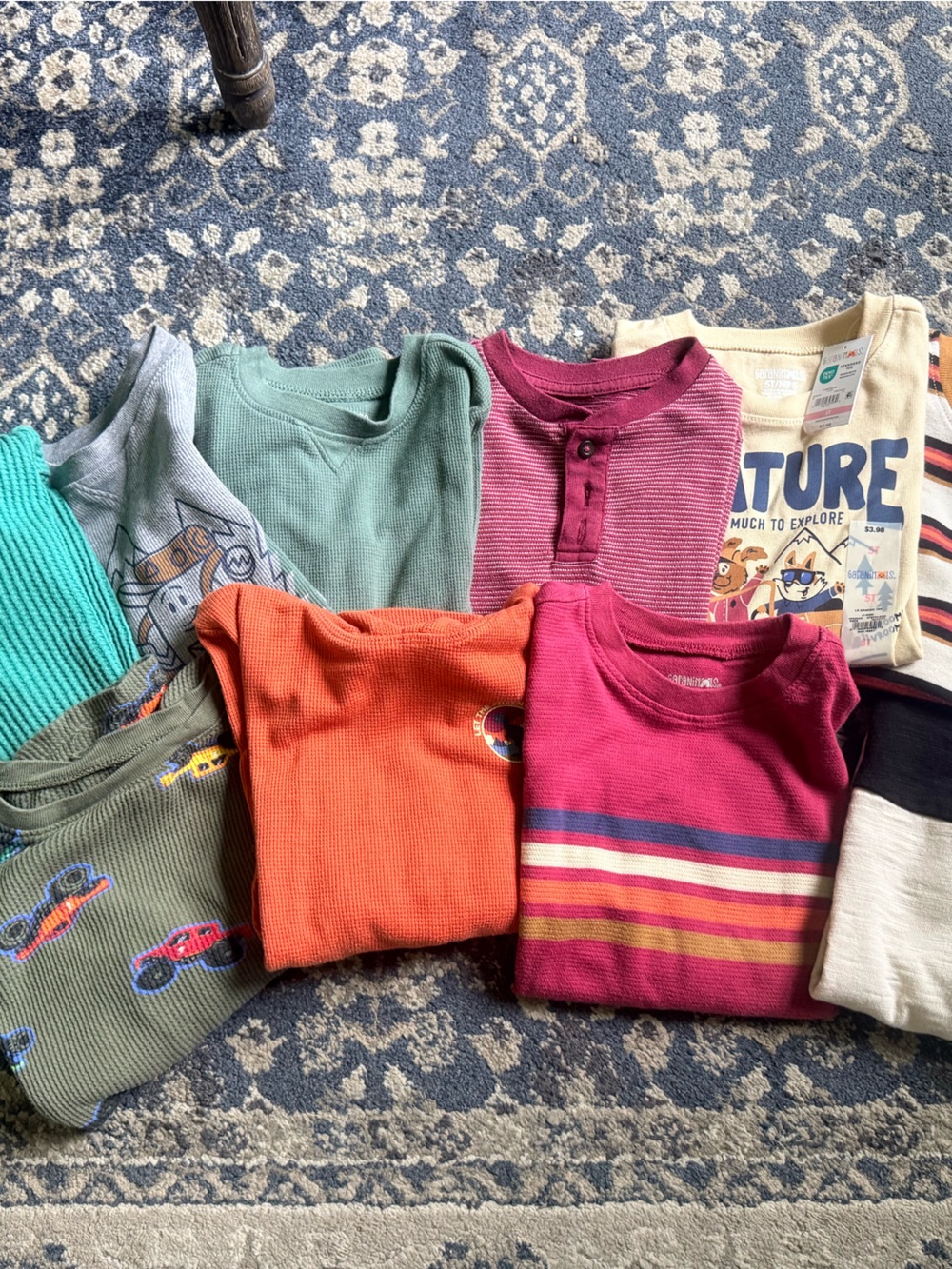 10 long sleeve tshirts for boy 5T